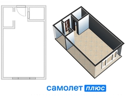 Продается Студия Инициативная ул, 18.8 м², 1160000 рублей