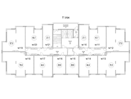 Продается 2-комнатная квартира ЖК Сити-парк, дом 9, 57 м², 7096500 рублей