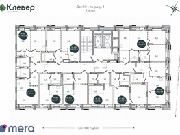Продается 1-комнатная квартира ЖК Клевер, 28.97  м², 4916000 рублей