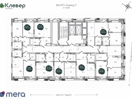 Продается 1-комнатная квартира ЖК Клевер, 32.54  м², 5505000 рублей