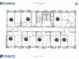 Продается 1-комнатная квартира ЖК Клевер, 28.86  м², 4941000 рублей