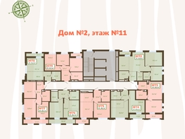 Продается 3-комнатная квартира ЖК Флора, Зорге, 19Б, 62.2  м², 8875940 рублей