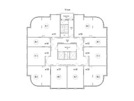 Продается 1-комнатная квартира ЖК Панорама, (Октябрьский, 32а к.1), 49.7 м², 7917210 рублей
