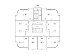 Продается 3-комнатная квартира ЖК Панорама, (Октябрьский, 32а к.2), 84.7 м², 12700765 рублей