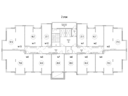 Продается 3-комнатная квартира ЖК Сити-парк, дом 8, 76.6  м², 9253280 рублей
