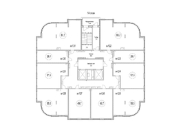 Продается 3-комнатная квартира ЖК Панорама, (Октябрьский, 32а к.2), 84.8  м&sup2;, 13250000 рублей