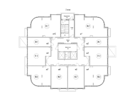 Продается 3-комнатная квартира ЖК Панорама, (Октябрьский, 32а к.2), 84.8  м&sup2;, 13169440 рублей