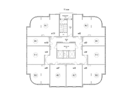Продается 1-комнатная квартира ЖК Панорама, (Октябрьский, 32а к.1), 49.7  м&sup2;, 7929635 рублей
