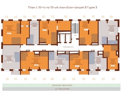 Продается 2-комнатная квартира ЖК Уютный квартал, дом 3, 37.6  м&sup2;, 7324000 рублей