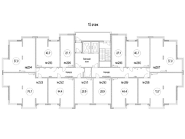 Продается 1-комнатная квартира ЖК Новоильинка, 1 этап, 40.7  м&sup2;, 6166050 рублей