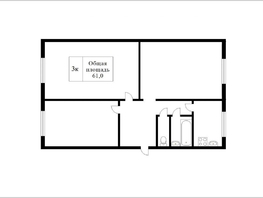 Продается 3-комнатная квартира Гули Королевой ул, 61.6  м&sup2;, 3300000 рублей