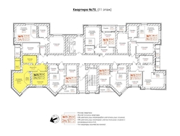 Продается 2-комнатная квартира ЖК Кузнецкий, дом 9, 57.1  м&sup2;, 8473100 рублей