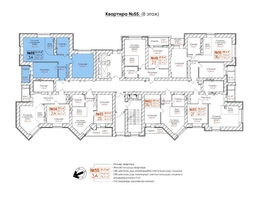 Продается 3-комнатная квартира ЖК Кузнецкий, дом 9, 76.1  м&sup2;, 9944300 рублей