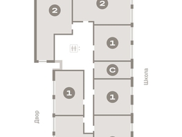Продается 1-комнатная квартира ЖК Европейский берег, дом 45, 45.76 м², 7590000 рублей