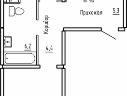 Продается 2-комнатная квартира ЖК Самоцветы, Бирюза дом 1, 67 м², 8650000 рублей