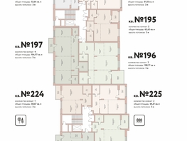 Продается 3-комнатная квартира ЖК Flora Fauna (Флора и Фауна), 12г, 108.77 м², 27600000 рублей