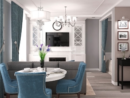 Продается Студия ЖК Classic House (Классик Хаус), 50.79 м², 7800000 рублей