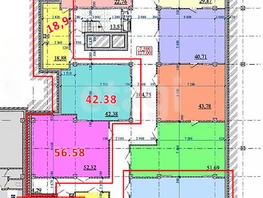 Продается Производственное ЖК Ельцовский, 1-2 б/с, 56.58 м², 5375000 рублей