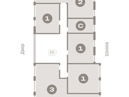 Продается 2-комнатная квартира ЖК Европейский берег, дом 45, 63.03 м², 9900000 рублей