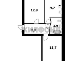 Продается 2-комнатная квартира Пригородная ул, 46.8 м², 7500000 рублей