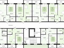 Продается 2-комнатная квартира ЖК Новый парк, II этап дом 2, 59.64 м², 5535700 рублей