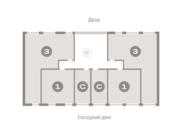 Продается 1-комнатная квартира ЖК Европейский берег, дом 45, 45.6 м², 7420000 рублей