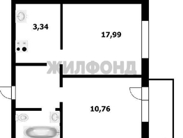 Продается 2-комнатная квартира ЖК Новые снегири, блок а, 43.3 м², 7000000 рублей