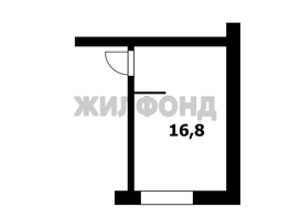 Продается Комната Сибиряков-Гвардейцев ул, 16.8 м², 1500000 рублей