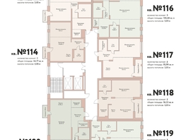 Продается 3-комнатная квартира ЖК Flora Fauna (Флора и Фауна), 16Б, 69.49 м², 17300000 рублей