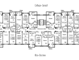 Продается 2-комнатная квартира ЖК Фламинго, дом 22, 40.1 м², 4900000 рублей