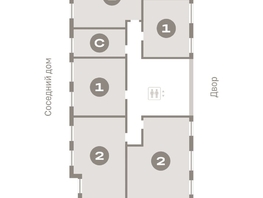 Продается 2-комнатная квартира ЖК Пшеница, 6.1, 65.54 м², 8150000 рублей