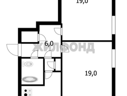 Продается 2-комнатная квартира Станционная ул, 56.2 м², 2700000 рублей