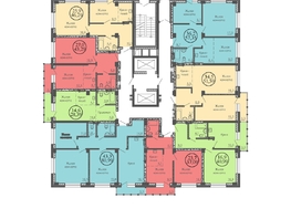 Продается 2-комнатная квартира ЖК Red Fox (Ред Фокс) , дом 6/1, 50.7 м², 7420000 рублей