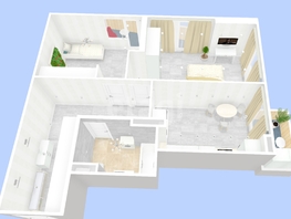 Продается 3-комнатная квартира Дуси Ковальчук ул, 60 м², 9770000 рублей