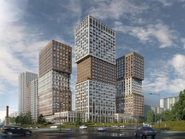 Продается 1-комнатная квартира ЖК Lemont (Лемонт), башня Marée, 41.6 м², 9381800 рублей
