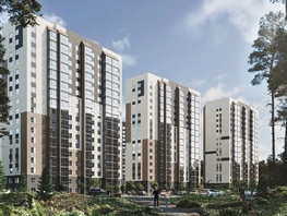 Продается 1-комнатная квартира ЖК Квартал Сосновый бор, дом 1, 35.6 м², 4050000 рублей