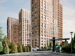 Продается 1-комнатная квартира ЖК Расцветай на Кропоткина, дом 1, 39.8 м², 7750000 рублей