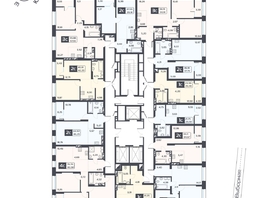 Продается 2-комнатная квартира ЖК Астон. Геометрия, дом 4, 46.25 м², 6150000 рублей