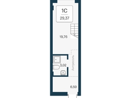 Продается Студия АО Лофт.Наука, 29.37 м², 5450000 рублей