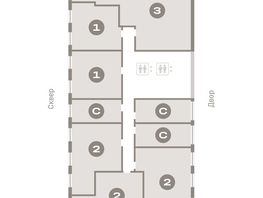 Продается 3-комнатная квартира ЖК Европейский берег, дом 44, 111.8 м², 14070000 рублей