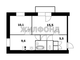 Продается 2-комнатная квартира Немировича-Данченко ул, 42.8  м², 4100000 рублей