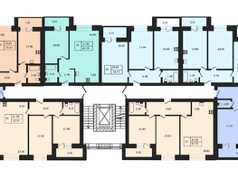 Продается 2-комнатная квартира ЖК Дивногорский, 2.0, 56.15 м², 6180000 рублей