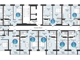 Продается 1-комнатная квартира ЖК Семейный квартал, дом 2, 38.9 м², 4313100 рублей