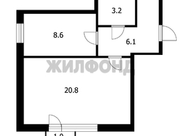 Продается 1-комнатная квартира Большая ул, 39 м², 4190000 рублей