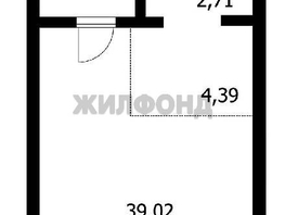 Продается Студия Плющихинская ул, 32.7 м², 3490000 рублей