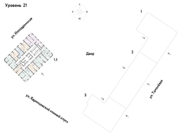 Продается 3-комнатная квартира ЖК Страна.Тополевая, 87.45 м², 16088889 рублей
