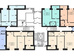 Продается 2-комнатная квартира ЖК Квартал на Большой, дом 1, 58.35  м², 6120000 рублей