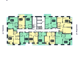 Продается 2-комнатная квартира ЖК Никольский парк, дом 6, 43.8  м&sup2;, 9120000 рублей