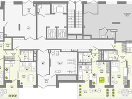 Продается 2-комнатная квартира ЖК Счастливый квартал, дом 2, 48.2 м², 8090000 рублей