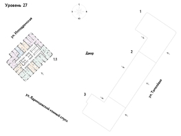 Продается 1-комнатная квартира ЖК Страна.Тополевая, корпус 1, 47.16 м², 9277778 рублей